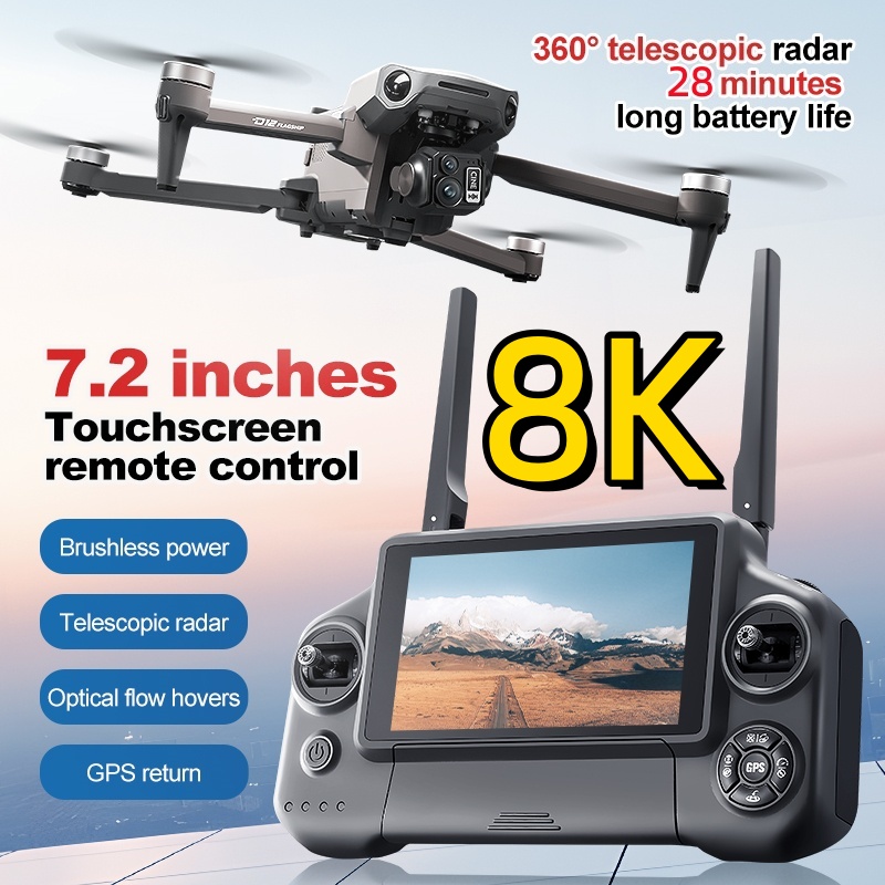 Rc Hobby Wire - Drone RC Quadcopter 8K 3 Axis