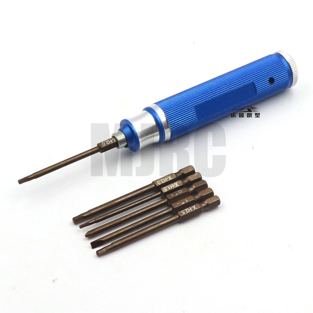 Rc Hobby Tool Kit - Set obeng Rc 6 dalam 1