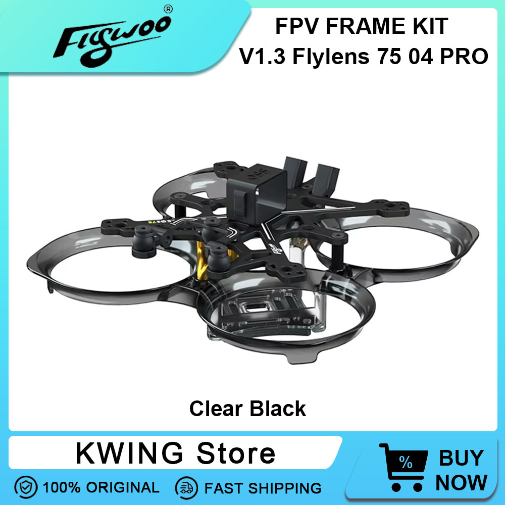 Fpv Racing Quadcopter - Flywoo Flylens 75 Frame Kit 1.6