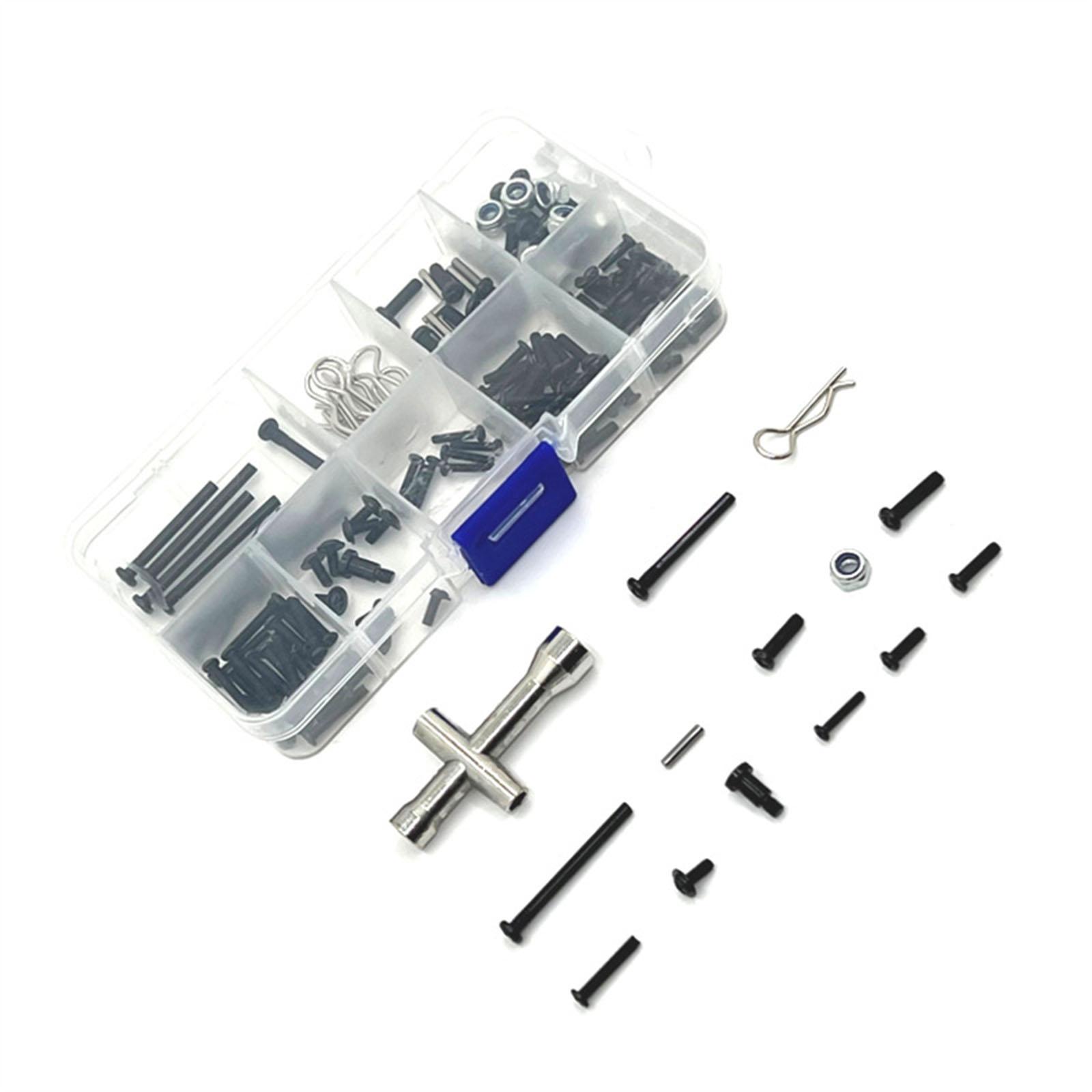 Rc Hobby Tool Kit - Set Kotak Penyimpanan Sekrup Hex M4