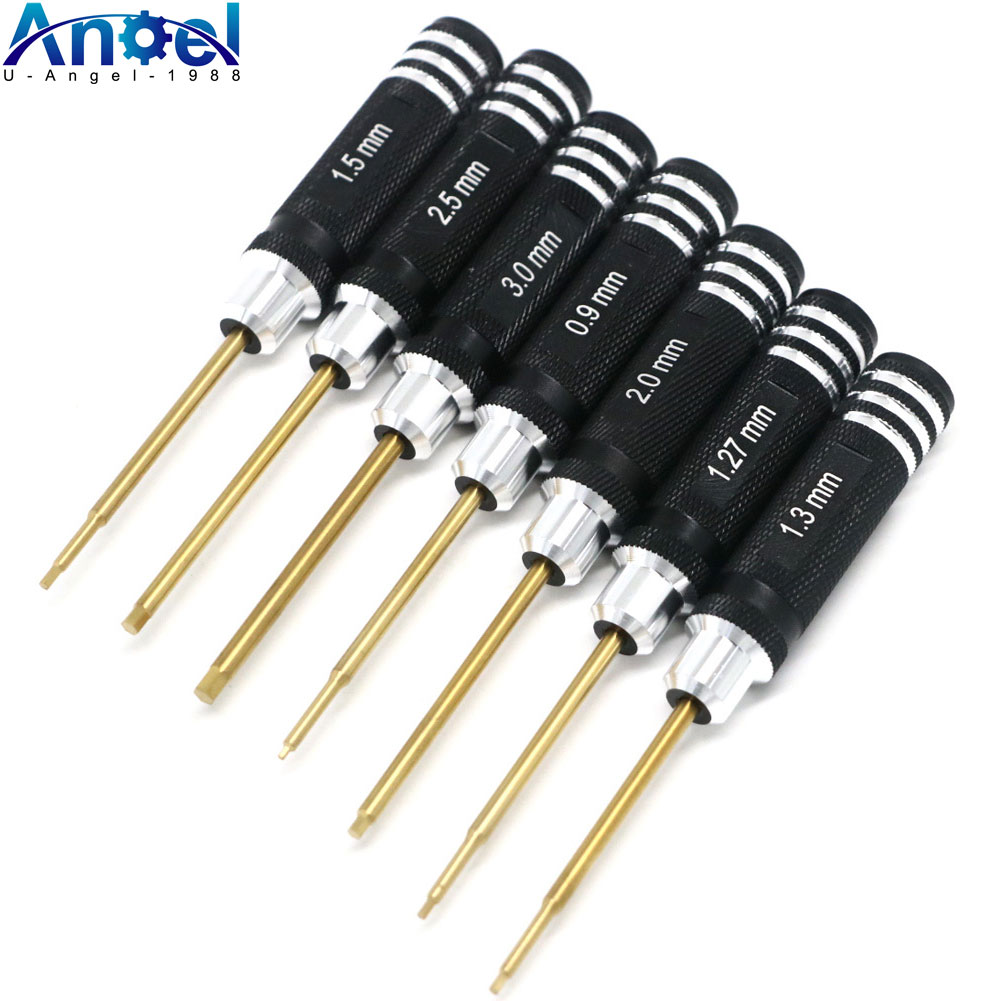 Rc Hobby Tool Kit - 7 buah Set alat obeng heksagonal