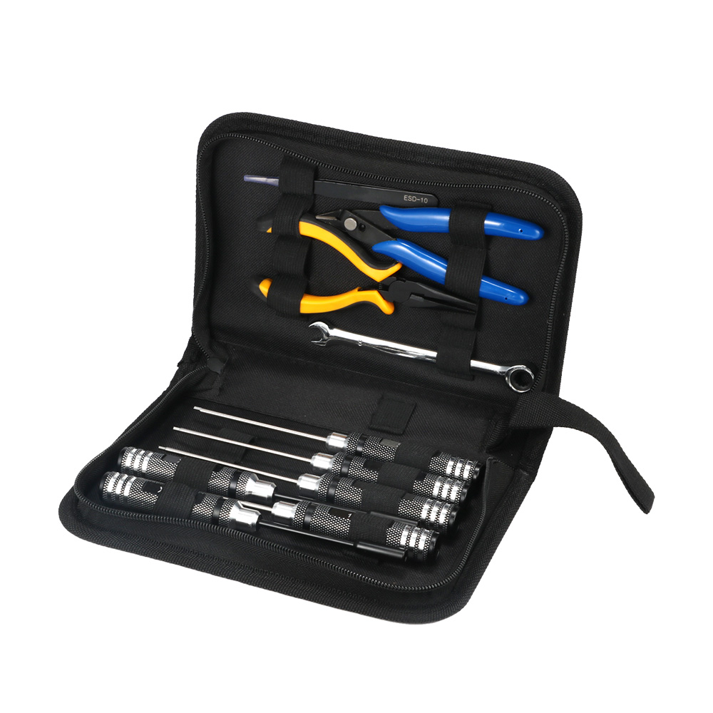 Rc Hobby Tool Kit - 10PCS 10in1 Peralatan Perbaikan Drone FPV