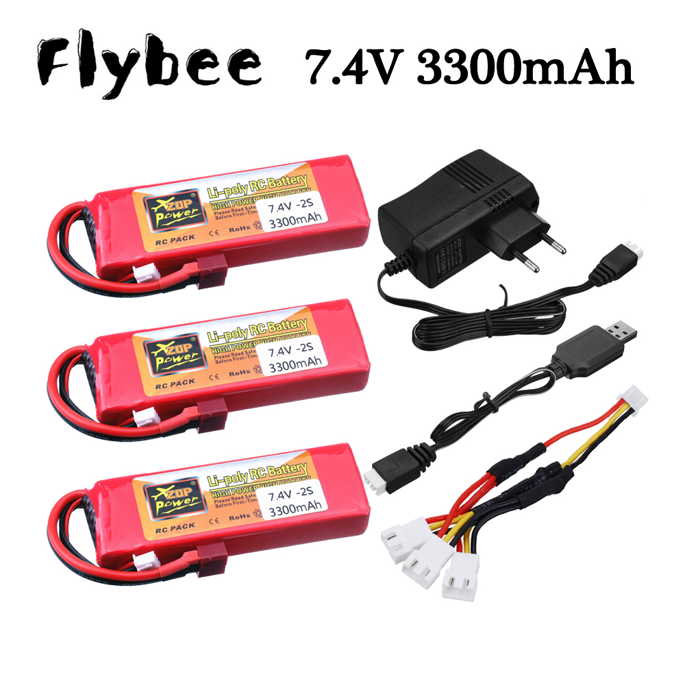 Rc Hobby Parts - Set pengisi daya baterai Lipo 2S