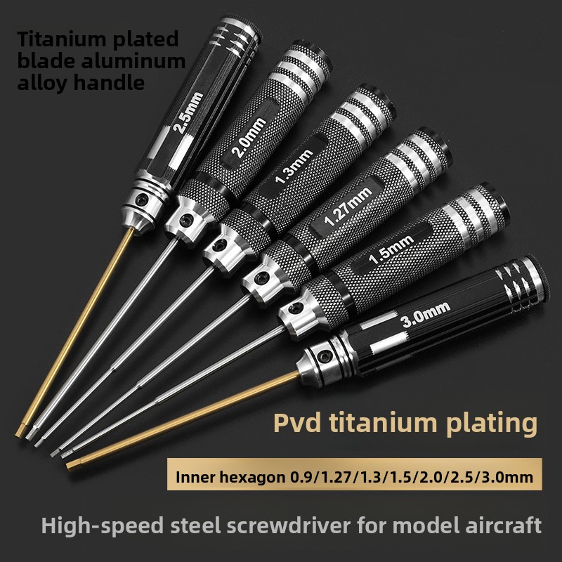 Set Obeng HSS/TiCN Hex Metrik  - Rc Hobby Tool Kit ulasan dan harga