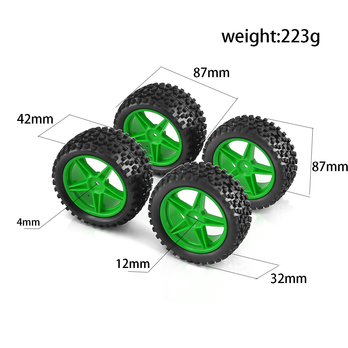 Ban dan Velg RC Off Road 1/10, - Wheel Rim Rc ulasan dan harga