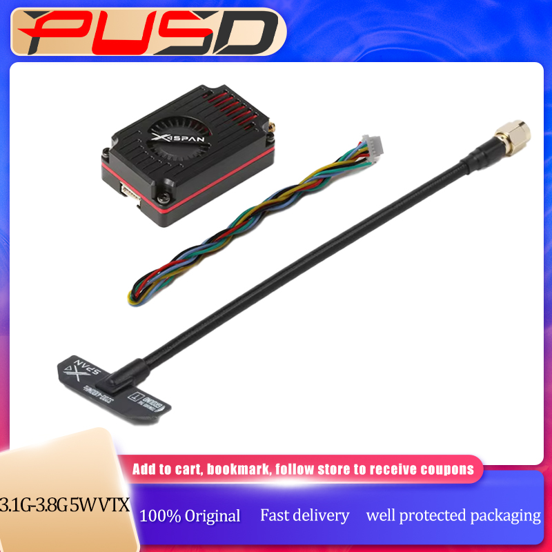 Rushfpv Rush FPV XSPAN 3.1G-3. - Fpv Racing Quadcopter ulasan dan harga