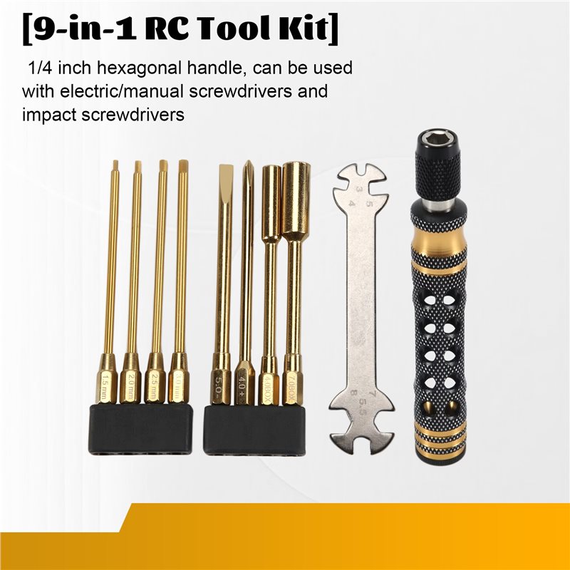 Feb.9 Dalam 1 Set Peralatan RC - Rc Hobby Tool Kit ulasan dan harga