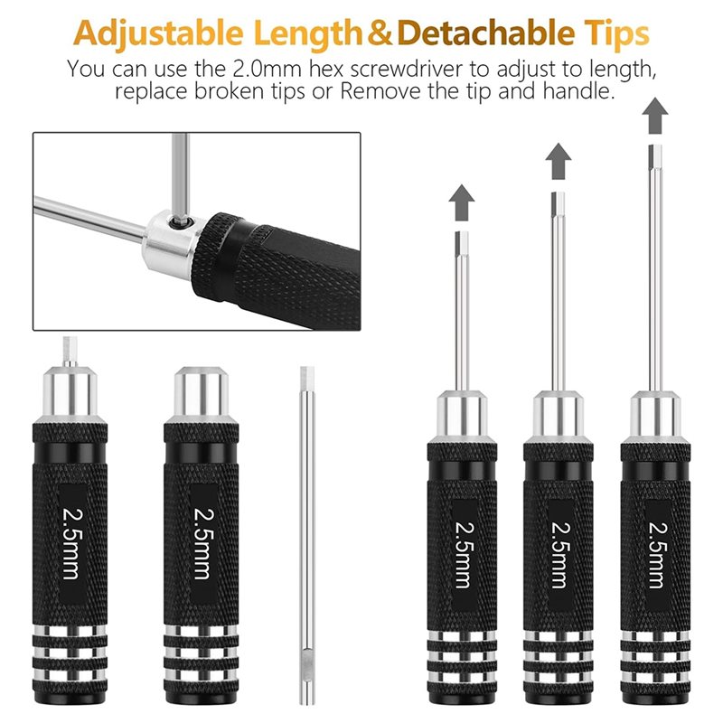 A25I-RC Tool Kit 7PCS Set Oben - Rc Hobby Tool Kit ulasan dan harga