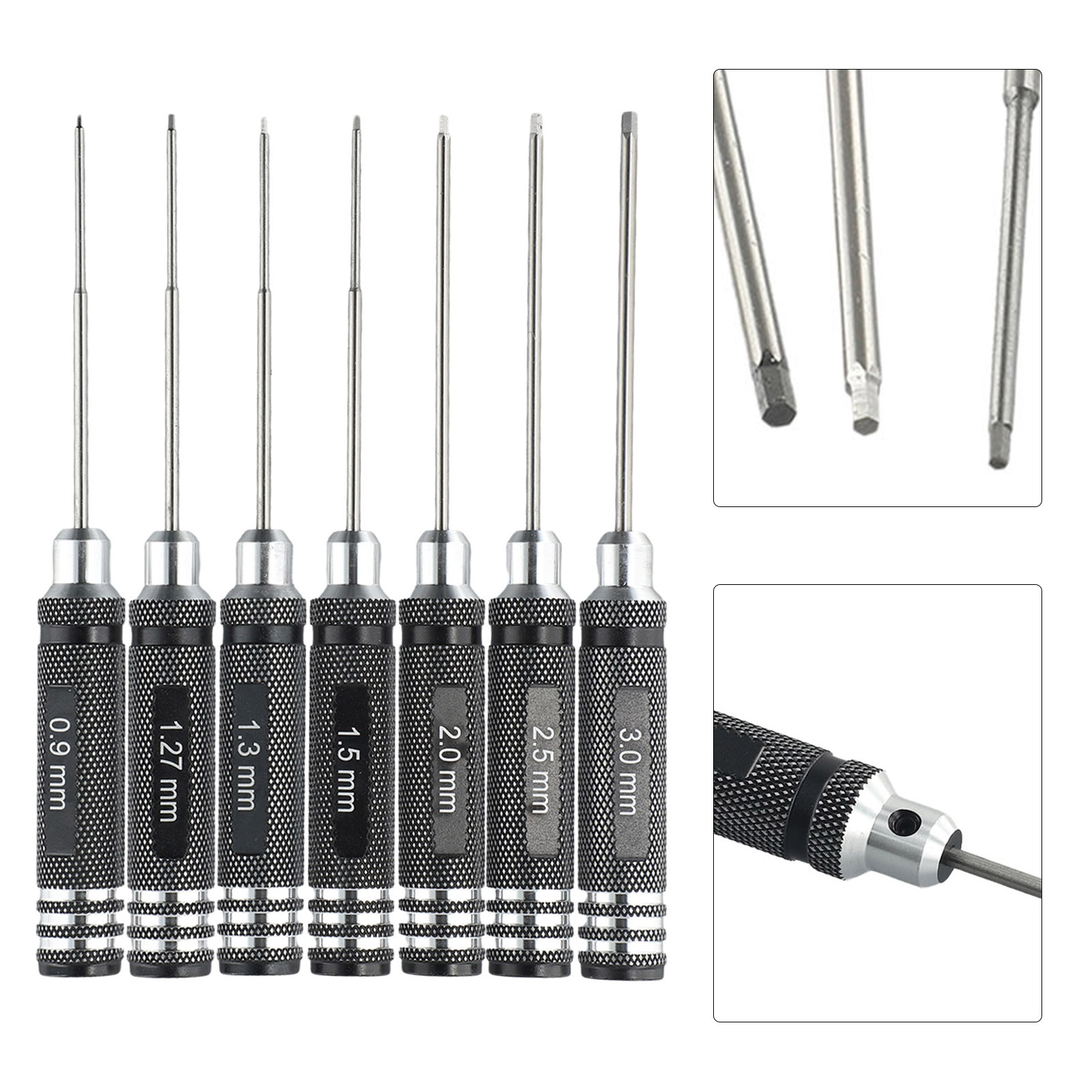 7 buah kunci pas segi enam HSS - Rc Hobby Tool Kit ulasan dan harga