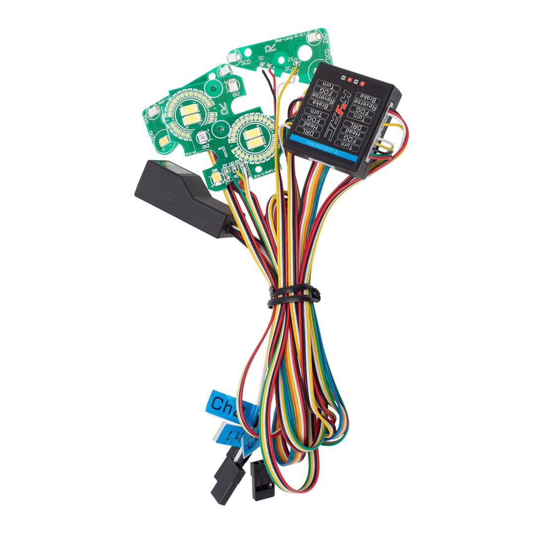 Sistem lampu LED depan & belak - Rc Hobby Wire ulasan dan harga