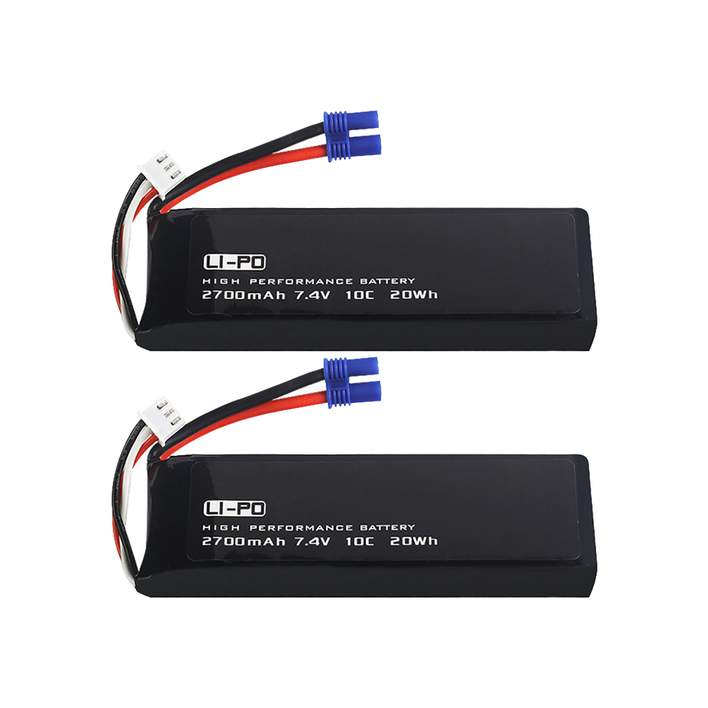 Baterai asli 7.4V 2700mAh 10C  - Rc Hobby Parts ulasan dan harga