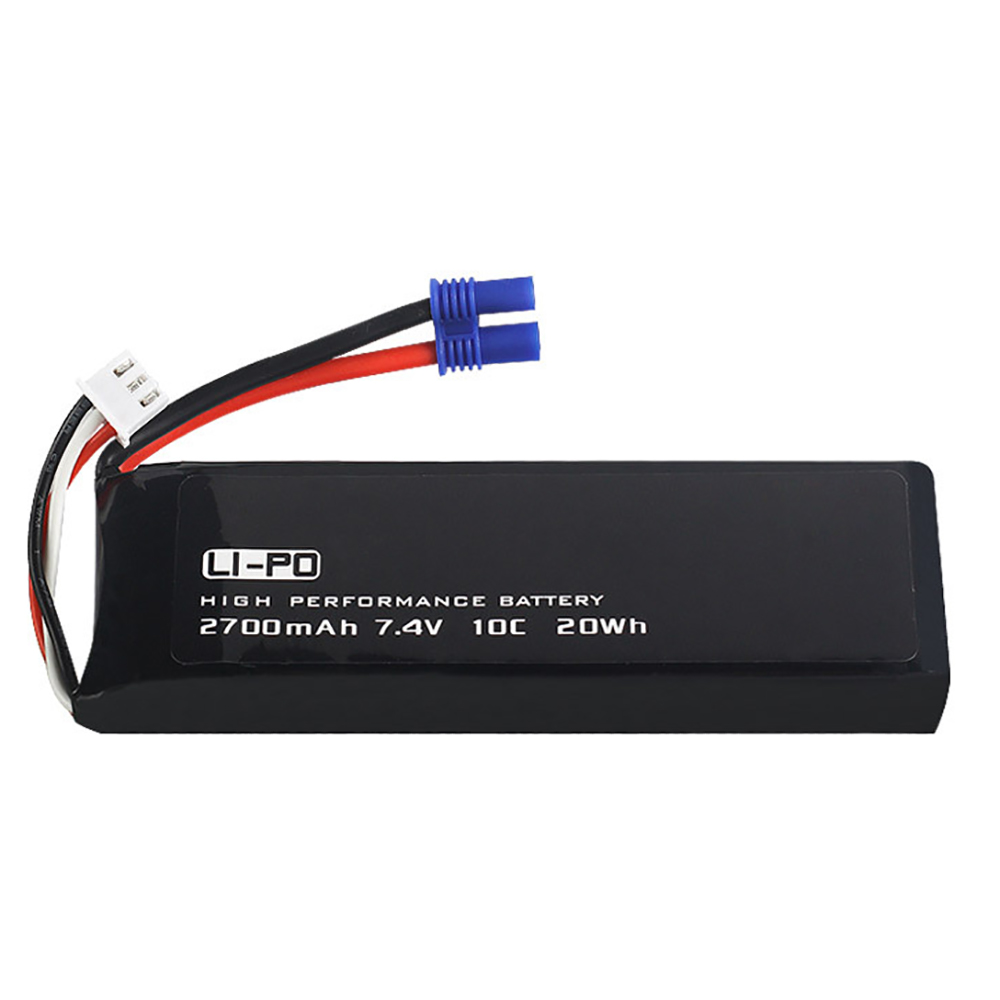 Baterai asli 7.4V 2700mAh 10C  - Rc Hobby Parts ulasan dan harga