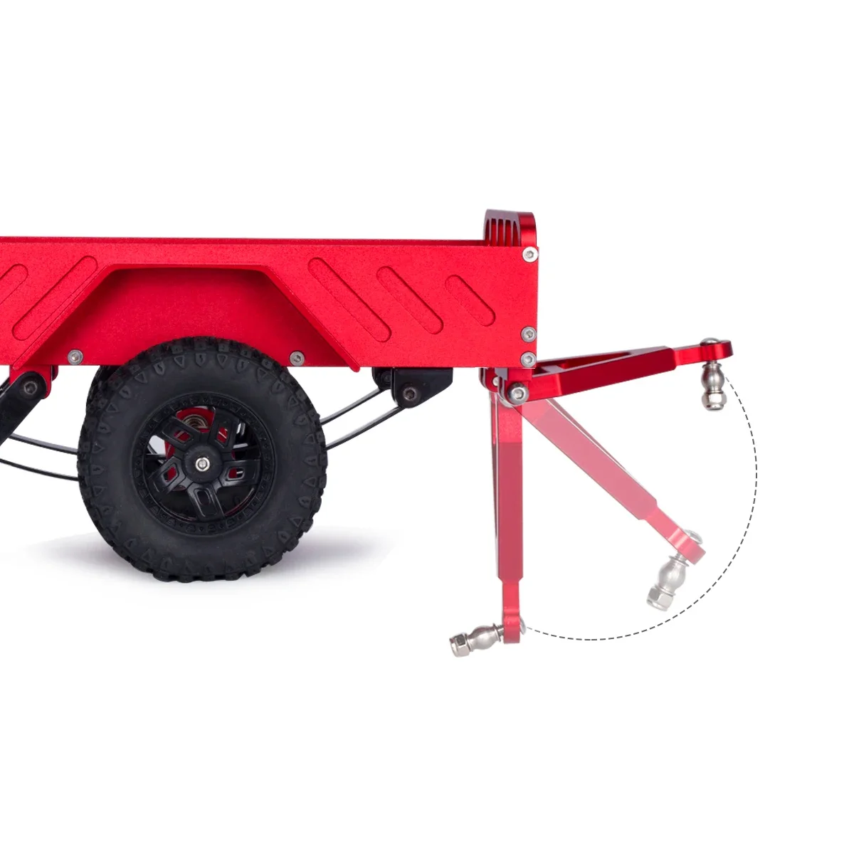 Trailer Utilitas Paduan Alumin - Rc Hobby Zone ulasan dan harga